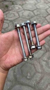 BAUT PANGKON MESIN GL MP ORIGINAL CROM 4 BIJI