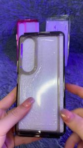 Softcase Samsung Galaxy Z FOLD 6 Z FOLD 4 5G Silicone Transparant List Plating Case