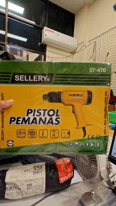 Hot Air Gun Sellery 07-470 1500w Heat Gun Pistol Pemanas 1500 Watt
