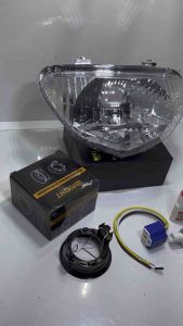Reflektor h4 lengkap fiting soket H4 Yamaha Mio SPORTY Mio lama 2003-2007