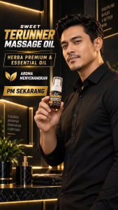 Sweet Teruner Massage Oil Handmade 40gm Experience Ultimate Relaxation Natural Ingredients RM 19.90