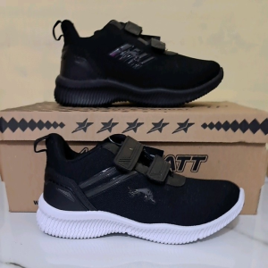 Sepatu sekolah anak JAC 302 JAS 310 2warna sz 30-37 Sepatu Anak Bahan Pu Leather Sepatu Anak Velcro Strap Sepatu Casual Anak Laki-Laki Dan Perempuan - Lazada