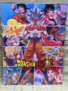 Dragonball batch 2 3D lenticular posters. 2-3 images into 1
