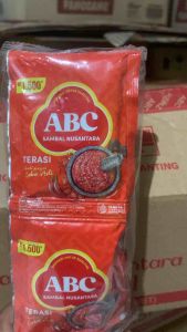 SAMBAL TERASI NUSANTARA ABC PER KARTON ISI 100 SACHET