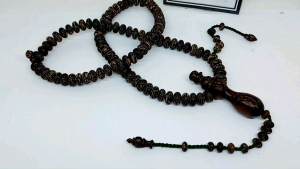 Tasbih Kayu Liwung Hitam Model Kepala Tasbih Terbaru