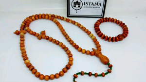 tasbih dan gelang kayu secang terbaru