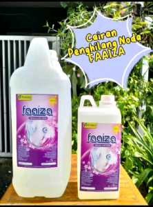Alkalizer atau Alkalite Faaiza (penghilang noda dan  kotoran )