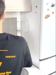 OHHDEER Magnetic Tissue Holder Carbon Steel Tissue Storage Rack Wall Mounted Paper Towel Holders Napkin Container Case