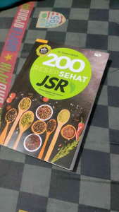 2 buku resep sehat JSR full color/ 3726 MDpl