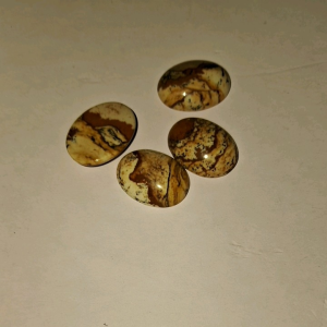 picture jasper ring stone natural (with free gift)