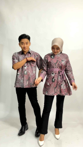 Atasan Batik Tunik Couple & Seragam Kerja Batik