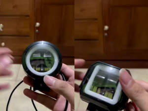 LAMPU DAYMAKER 2 LENSA WATERPROOF MODEL BULAT KOTAK UNIVERSAL SEMUA MOTOR MOBIL LAMPU SOROT CWL 2 MATA LENSA BULAT KOTAK UNIVERSAL