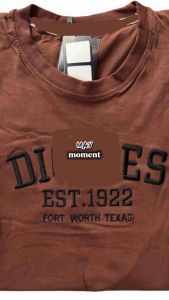 This is a cotton premium quality Mans T-shirt suitable for all weather.