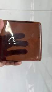 มอร์แกไนต์(Morganite)พลอยก้อน กระจก 0.602 (GRAM ) กรัม" Lab created Glass rough"(ความยาวและ ความกว้าง 4X4 inch นิ้ว)(ความหนา 1.00 inch นิ้ว)"