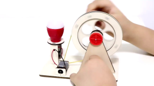 mainan edukasi rakit generator listrik