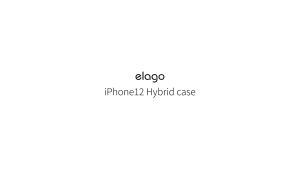 Elago Clear Case Compatible with iPhone 12 Pro Max Case 6.7 inch Shockproof Case Scratch Resistant Flexible Screen & Camera Protection (Clear)(2020)