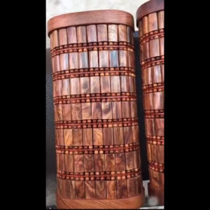 Gối gỗ Sưa đỏ siêu Vip nằm thoáng mát giúp ngủ ngon