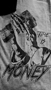 KAOS RAGLAN PRIA SABLON tangan money \ KAOS RAGLAN PRIA LENGAN 3\4 ATASAN PRIA / KAOS MURAH / KAOS DISTRO / KAOS SIMPLE / T-SHIRT PRIA