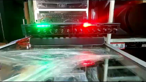 Crossover aktif 4way + subwoofer LED