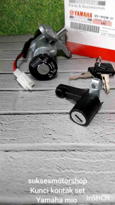 Kunci Kontak Assy Keyset & Sadel Kunci Jok Yamaha Mio
