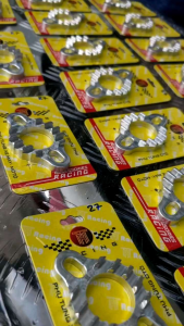 Lông đền nhôm cnc gắn cổ pô titan nhiều dòng xe tai bắt nhôm cổ pô titan (MS04)