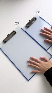 CBE ACRYLIC CLIP BOARD / CLIP FILE / DOCUMENT HOLDER - A5 / A4