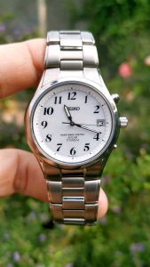 Đồng Hồ Nam Si Nhật 💞 SEIKO Solar - Radio Wave Control - Titanium - 7B42 - 0AN0💞 Kính Sapphire ✨Chống nước 100 mét ( 10 Bar ) . Size 38.3 mm . Size dây 19 cm ✨ N.116