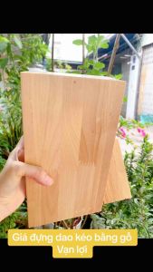 Giá đựng dao kéo - kệ đựng dao kéo làm bằng gỗ VẠN LỢI DRAGON - gia dụng Nari