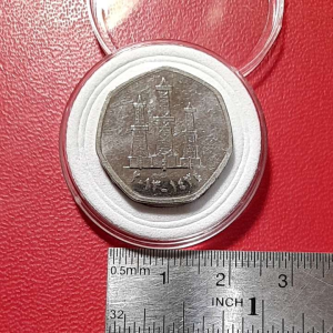 Koin Uni Arab Emirate UAE Koleksi kuno Jadul Tahun 2013 BEKAS BERSIH
