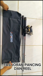 TAS PANCING+REEL BAHAN PARASUT SATU TALI