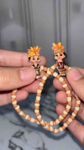 Sepasang (2 buah) Gelang Couple Beads Adat Istiadat Etnik Gelang Pasangan Couple Bracelet Baju Traditional Ethnic Handmade Fashion