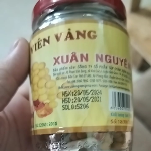 Combo 3 lọ Mật Ong Nghệ Viên Vàng Xuân Nguyên hũ 100gr