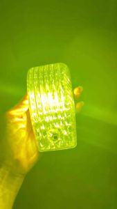 โคมไฟเลี้ยวข้างประตู Hino mega victor dominator ตาเพชร แถมหลอดไฟled 24v