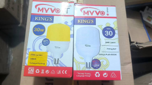 MYVO KINGS Lampu Bohlam LED T BULB Tabung Capsule Cahaya Putih / Warm White 3000k Kekuningan