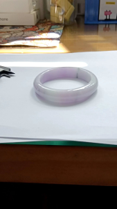Grate A Jade bangle 57.6mm sg can view and try缅甸天然翡翠a货