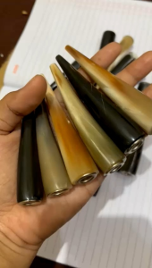 ONCE PIPAROKO TANDUK KERBAU ASLI ORIGINAL VARIAN HITAM DAN BULE SUPER KUALITAS BAGUS HALUS NYAMAN DIGUNAKAN