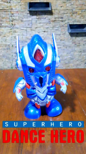 MAINAN ROBOT JOGET DANCE HERO OPTIMUS PRIME 0815