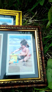 Pigura Foto 4R Susun isi 3 - Pigora Gandeng 3 / Frame Horizontal - Bingkai Foto 4R 3 in 1