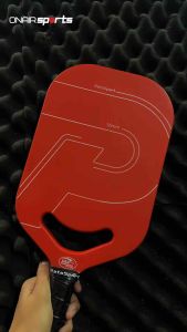 PatsSport Ace 1.0 Pickleball Paddle T700 Carbon Fiber | 16mm PP Honeycomb Core | Edgeless Design