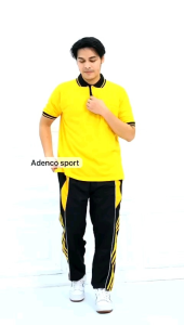 Setelan Kaos Olahraga Lengan Pendek Pria: Seragam Olahraga Polos