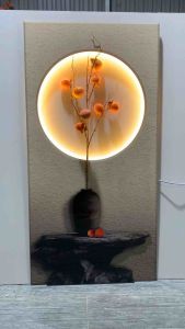 Tranh điện led 3D phong cách wabi-sabi phù hợp mọi không gian