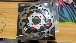 Cakram Depan Beat Mio Vario Scoopy Xeon Genio Xride Model Galfer MUFAC Ukuran 260mm Aluminium CNC Motorcycle