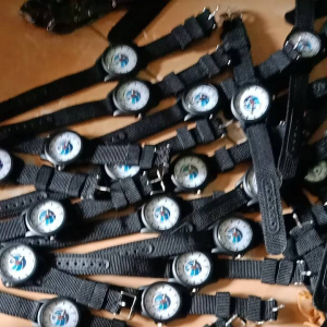 Aj Shop Jam Tangan Pria Wanita GARUDA HUT R.I 78 Indonesia Maju Tali Kanvas