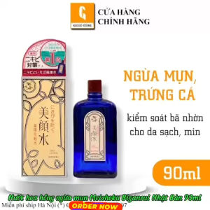 Nước hoa hồng ngừa mụn Meishoku Bigansui Nhật Bản 90ml