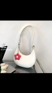 Tas bahu Bulan Bunga Slingbag Korea Stile Simpel Wanita