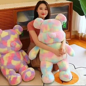 Bears 50cm 70cm Pillow Stuffed Plush Brickbear Toy Doll Bear Patung Gift Hadiah 梦幻小熊毛绒娃娃玩具