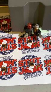 Stiker Custom Premium Cutting - Tinggi 10 cm - Vinyl Tahan Air + Laminasi - Harga Termurah