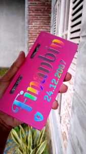 SATU HARI JADI plat sepeda listrik hologram WARNA