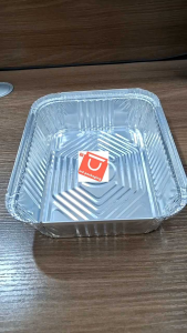 [10pcs.] RE255 1750ml aluminum foil tray container with cover