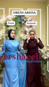 Dress ARISSA: Pakaian Wanita Formal dengan Desain Elegan & Bahan Berkualitas